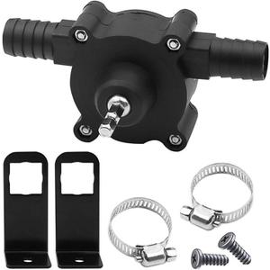 Drill-Powered Liquid DrillBurst DrillTorrent DrillTide Portable Self-Priming Pump for Electric Drill, Quick Fluid Transfer Tool for Water, Oil, and Diesel