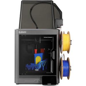 ELEGOO Centauri Carbon 2 Combo 3D Printer, Multicolor Printing
500mm/s High-Speed CoreXY Printer, 1-Click Auto Leveling, 350°C Nozzle, Nexprint Model Hub, 256x256x256mm Build Volume