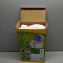 Liberry Kids Bowling Set, 10 Plastic Toy Bowling Pins & 2 Balls, Toddler Indoor Outdoor Sports Games, Educational Christmas Birthday Gifts for Boys Girls Ages 2 3 4 5 (White)