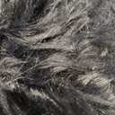 FinRec 5x8 Feet Black Rugs for Living Room Bedroom, Fluffy Shaggy Area Rug, Non-Slip Soft Shag Rug for Nursery Kids Room Dorm Room Home Decor, Indoor Plush Floor Carpet