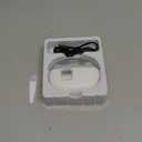 Electric Nail Clipper,2 in 1 Automatic Nail Trimmer with Polishing,Portable Fingernail Cutter 2 Speeds File Nail Clip Storage Rechargeable Safety Trimmer for Baby, Kids, Adults, Seniors (White)