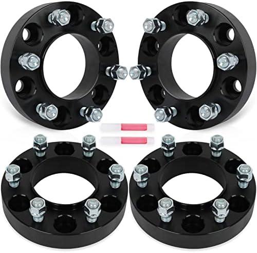 SCITOO 3Pcs 6x5.5 Wheel Spacers 1.25 inch Bore 95.1mm Studs 14x1.5 6 Lug Wheel Spacers Fit for Toyota for Tundra 2022-2023,for Lexus LX600 2022-2023
