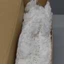 MIULEE Set of 2 Waffle Bathroom Rugs, Boho Bath Rugs Non Slip Washable, Super Absorbent Bath Mats, Ultra Soft Rubber Backed Shower Mats for Bathroom Floor, Tub and Shower, White, 17x24 Inch