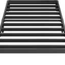 Yicensen 8 Inch Twin Bed Frames No Box Spring Needed, Heavy Duty Metal Twin Size Platform Bed Frame with Rounded Corner Legs, Easy Assembly, Noise Free, Black