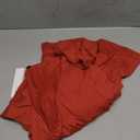 ULTRANICE Women's Fall Casual Long Sleeve Dresses V Neck Swing Midi Dress with Pockets, Size M