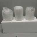 12 Pack Glass Cylinder Vases 4,6,8,10 Inch Tall Clear Flower Vase Hurricane Floating Candle Holder for Table Centerpiece Wedding Home Decor.