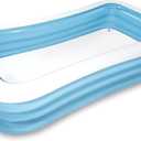Intex: Swim Center Family Pool - 120 x 72 x 22 - Blue - Inflatable Pool, Splash & Wade, Backyard Water Play, Vinyl, Wide Side Walls, 277 Gal, Kids 6+