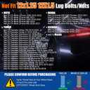 GAsupply 4x110 Wheel Spacers 2 inch, ATV Wheel Spacers Adapters 74mm Hub Bore with 101.25 Studs, Compatible with Honda, Suzuki, Bombardier, 2 Pack (silver)