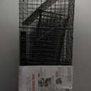 HOMESTEAD 2-Pack Live Animal Trap - Specialized for Raccoons, Opossums, Groundhogs, Skunks, Feral Cats, Squirrels - Heavy Duty Steel Traps, 1-Door, Green, Humane Catch & Release Animal Trap,89-302