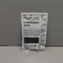 +MD 1 Pairs Compression Socks for Women & Men Medical Grade 2030 mmHg, OpenToe knee High Stocking, Support for edema, Varicose Veins, Black, Medium