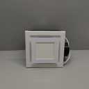 Bathroom Exhaust Fan with Light, Rust-proof Metal Frame, 110 CFM & 0.8 Sones,5000K LED Light, Quiet Bathroom Ventilation Exhaust Fan Suitable for Bathrooms/Toilets/Offices