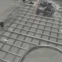 Serene Valley Sink Bottom Grid 24-9/16" X 14-7/16", Centered Drain with Corner Radius 3/8", Sink Protector NDG2515C, Medium