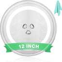 12" Universal Microwave Plate Replacement Glass Turntable| Fits LG,GE, Panasonic, Frigidaire, Farberware & More