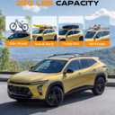 Snailfly Roof Rack Cross Bars Fit for 2024-2026 Chevy Chevrolet Trax with Side Rails (LT / 2RS / ACTIV), Easy Install & Disassemble 220 lbs Aluminum Crossbars Cargo Carrier for Bike Kayak Skis