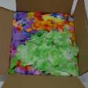 96 Pcs Hawaiian Leis for Luau Party Decorations, Tropical Themed Silk Hawaiian Flowers Leis Bulk Necklace Headband Wristband for Summer Beach Birthday Vacation Hula Dance Party Favors Supplies Decor