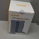 oneisall Automatic Cat Feeder for 2 Cats, 20 Cups/5L Automatic Cat Food Dispenser for Small Pets Indoor, Timed Cat Feeder for Dry Food(White)