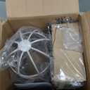 Small Table Lamp, Touch Control Table Lamp with Brushed White Oak Cage, Farmhouse Bedside Lamp 3-way Dimmable Nightstand Lamp Edison Lamp for Bedroom, Living Room, Hallway, Kitchen, LED Bulb Included