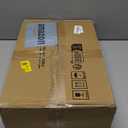 Metal Elevated Dog Bowls for Large Extral Large Breed Raised Dog Bowl Stand with Sprill Proof Mat and 3000ML Pet Bowls, 17" Tall Food & Water Feeder for Extra Large Breed (Black - XXL Cute Dog Mat)