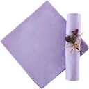 Lavender Cloth Napkins Set of 12, 100% Cotton Napkins, Purple Napkin for Dinner, Table Decorations for Spring Easter,Easter Soft Comfortable and Reusable 18"x18"Lavender
