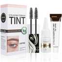 Eyelash & Eyebrow Kit, 2-In-1 Professional Lash & Brow Color Kit, Eye Brow & Eye Lash Coloring Set, Hair Color DIY Easy Use for Salon and Home 7ml Coffee/Dark Brown