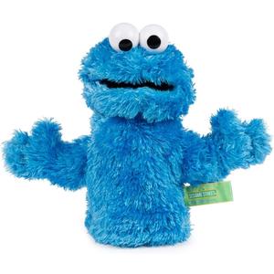 GUND Sesame Street Official Cookie Monster Muppet Plush Hand Puppet, Premium Plush Toy for Ages 1 & Up, Blue, 11