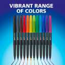 EXPO Wet Erase Markers, Semi-Permanent, Assorted Colors, Ultra Fine Tip, 12 Count - For Writing on Glass, Whiteboards, Mirrors, Calendar, Labeling, Organizing