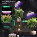 LETPOT 100 Watt (Max 120W Output) Grow Lights for Indoor Plants Full Spectrum, Smart APP, 8-Level Adjustable Light, Hanging & Standing, 270 Foldable, 360 Rotation, 2x3,3x4,18000 Lumens, High ppfd