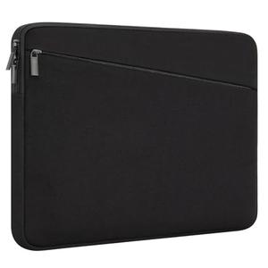 15 16 Inch Laptop Sleeve Durable Protective Case Slim Padded Laptop Case with Front Pocket Compatible with 15 16 Inch MacBook Air MacBook Pro HP, Dell, Lenovo Black