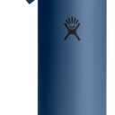 Hydro Flask Water Bottle - Insulated Stainless Steel - Wide Straw Lid, Non Spill, Leakproof in 24 Oz Harbor Blue