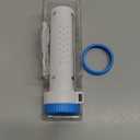 Cordless Electric Vacuum Pump for Vacuum Storage Bags Travel Air Pump, Portable USB Rechargeable Seal & Compression Bag Pump for Clothes, Blankets & Bedding (Storage Bags Not Included) (Blue)