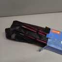 Covacure Hiking Poles Collapsible Trekking Poles - Aluminum Alloy 7075 Walking Sticks for Hiking with Telescopic & Foldable Tri-fold Design Hiking Gear for Women Men, Hiking, Camping, Climbing (100-120cm))