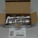 1 Set All Keyed Same Entry Door Knobs and Single Cylinder Deadbolt Combo Set for Entrance and Front Door, Keyed Alike Exterior Door Lock Set with Keys, Satin Nickel Deadbolt Lock and Door Knob Set