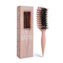 Curly Hair Brush Candybrush Curl Defining Brush for Detangling Shaping and Defining Curls for Women, Men, Wet & Dry Hair (Matte Pink)