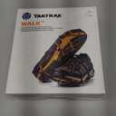 Yaktrax Walk Traction Cleats - 360-Degree Grip on Snow, Ice, & Multi-terrain Surfaces - Elastic Outer Band w/ Easy-On/Off Heel Tab & 1.2mm Zinc-coated Steel Coils - Abrasion & Rust Resistant - Unisex (Small)