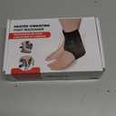 Foot and Ankle Massager for Pain Relief, Ankle Heating Pad Foot Renew Triple Method Massager Rechargeable Cordless Design with 6 Heating 3 Massage Modes & Timer