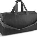 C&F BOGMOST Travel Duffel Bag Large Foldable Waterproof Gym Bag for Gym Beach Swim Bag Men Women Duffle Bag Lightweight Oxford Cloth Sports Bag -Black