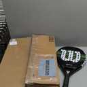 Wilson Optix V1 Padel Rackets - Grip Size 2-4 1/4" (Black/Green)
