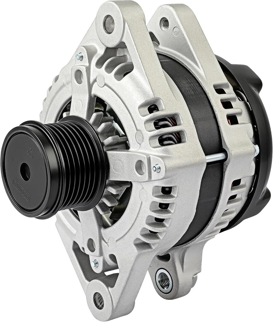 SCITOO Alternator Fits for Toyota for RAV4 3.5L 2006-2008 12V 100Amp CW 7 Groove Pulley High Output Alternator 27060-31090 11322N 104210-4740 104210-2080 9664219-208 27060-31091 | Fits For Toyota For RAV4 3.5L 2006-2008 - 12V 100A CW 7 Groove Pulley - 11322,New High Output Alternator