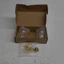 UNILAMP Edison Bulbs 40 Watt, Vintage Light Bulbs, A19 Antique Incandescent Light Bulbs, E26 Dimmable Decorative Light Bulb, Warm White 2700K, 110-130V, 3Pack