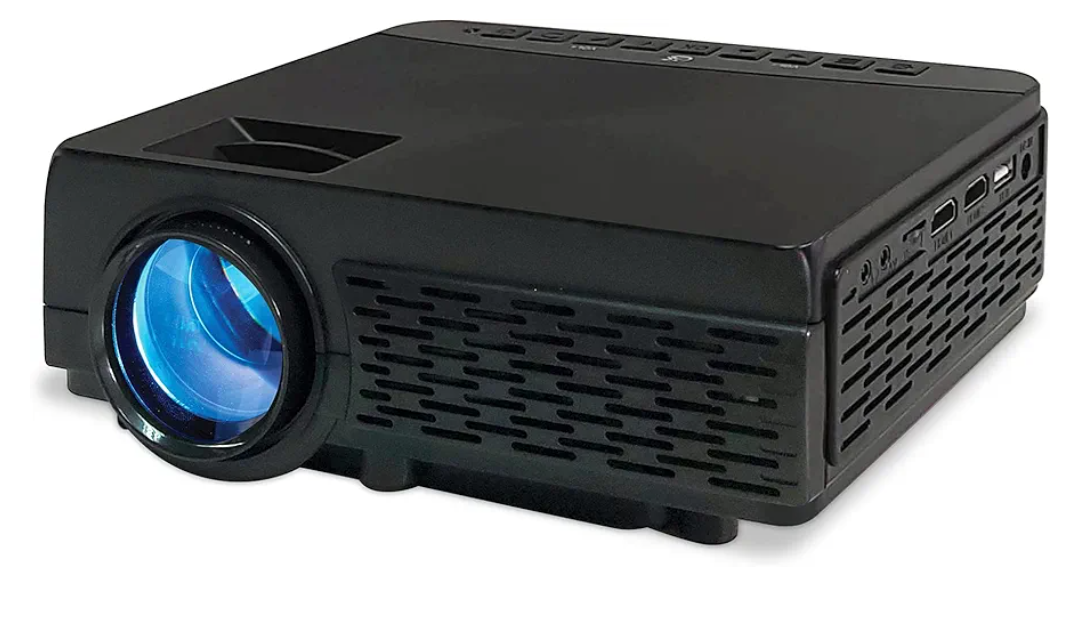 GPX Mini Projector with Bluetooth, USB and Micro SD Media Ports, Includes Remote (PJ300B),Black