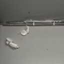 Drill-free Telescopic Tension Rod for hanging Clothes, Adjustable Nonslip Clothing Drying Rod, Stainless Steel Curtain Hanging Rack, for Bathroom, Window, Closet, Room Divider (15~22 + 19.7~31.5)