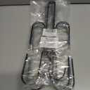 3 x Hat Organizer for Closet, Collapsible Metal Cap Rack with Rotating Hooks, Up to 40 Baseball Caps Holders for Display and Storage, Space Saving Hat Hanger for Closet Organizers and Storage, Black