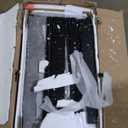 VECELO Small Bar Table and Chairs Tall Kitchen Breakfast Nook with Stools/Dining Set for 2, Storage Shelves, Space-Saving, Gray