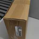 Qunclay 24 Pocket Acrylic Rotating Business Card Holder Desk Multi Clear Spinning Slot Card Display Plastic Sticker Holders Organizer Multiple Pocket Rotating Countertop for Tabletop Office Home Desk