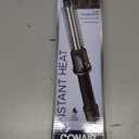 Conair Instant Heat Curling Iron Brush, 3/4-Inch Barrel Curling Brush for Short Hair, 30-Second Heat-Up with 25 Heat Settings for All Hair Types, Black