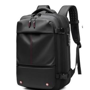 Vacpack Backpack, Air Backpack With Pump, 60L Expandable Backpack, Anti Theft Vacpack Travel Vacuum Backpack (black)