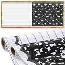Pajean 47 inch x 12 FT Back to School Wrapping Paper Roll Bulletin Board