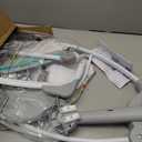 Bright Starts Playful Paradise Portable Compact Automatic Baby Swing with Music, Unisex, Newborn +