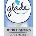 6 x Glade Air Freshener Room Spray, Clean Linen Scent, Odor Fighting to Deliver Long Lasting Freshness, 8 Oz