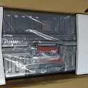 ROAMING 28 Inch Checked-Large Zipperless Luggage Hard shell Suitcases Gray